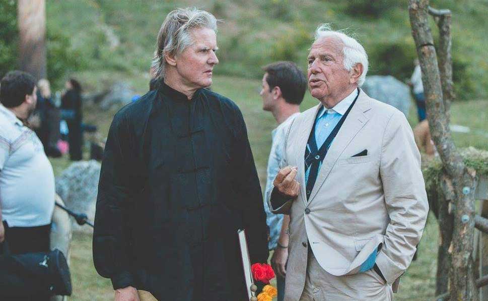Friedrich Pfeiffer mit Ioan Holender, der ihn als Dirigenten maßgeblich unterstützt